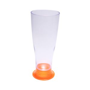 Copo Tulipa 350mL Base Laranja - M&ca Plásticos