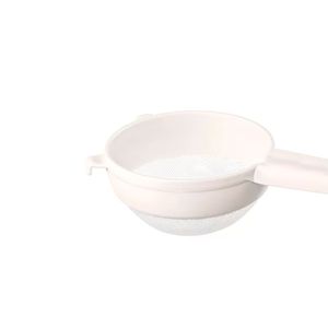 Peneira de Plástico 10,7cm Branca - Sanremo
