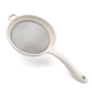 Peneira de Plástico 15,5cm Branca - Utility