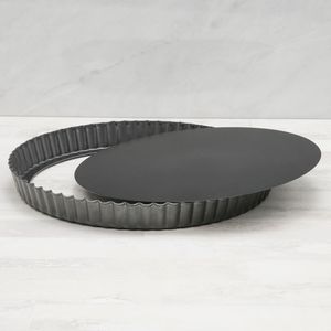 Forma para Torta Antiaderente com Fundo Removível 26cm Preta - Meridional