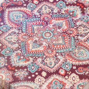 Guardanapo de Papel Mandala Vermelha 33cm - Sur La Table