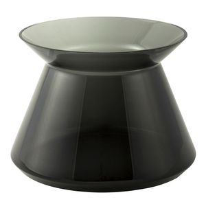 Vaso de Vidro 26cm Cinza - Toyland