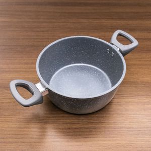 Caçarola Antiaderente Angra 20cm Cinza - Meridional