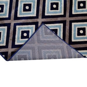 Tapete Antuérpia 50x100cm Azul - Edantex
