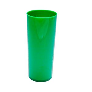 Copo Long Drink Sólido 330mL Verde - M&ca Plásticos