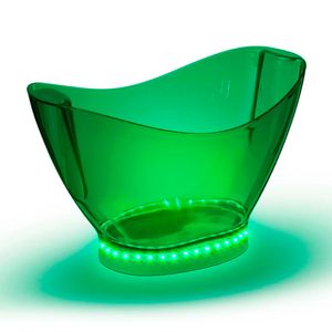 Champanheira Baladeira com Led 9,5l Verde - Plastifesta