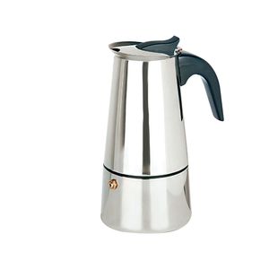 Cafeteira Italiana 4 Cafés Tradicional Inox - Meridional