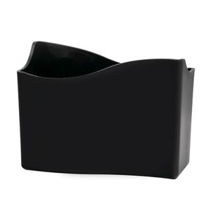 Porta Guardanapo Retangular 13,7cm Preto - Coza