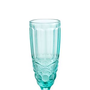 Taça de Champagne Santorini 165mL Verde - Ana Maria Braga