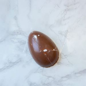 Forma de Ovo De Páscoa Liso 250g com 2 Cavidades - Bwb