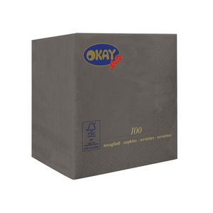 Guardanapo de Papel Folha Dupla 100 Folhas Stone - Okay