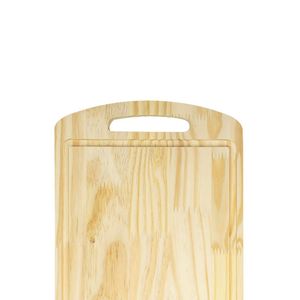 Tábua de Carne De Madeira Pinus 50x27,5cm - Debiasi