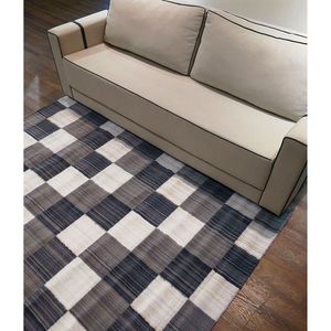 Tapete Carter 50x80cm Quadriculado - Edantex