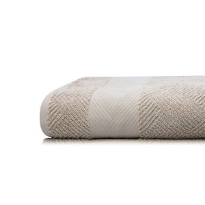 Toalha de Banho Jazz 70x140cm Bege - Camesa