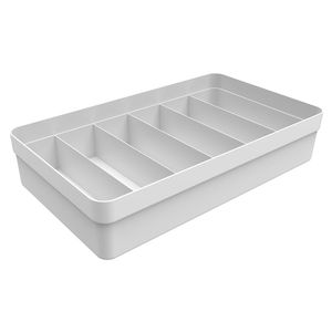 Organizador de Gavetas Logic Colmeia 6 Divisórias 20x34,6cm - Martiplast
