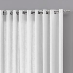 Cortina para Sala / Quarto Duplex Mônaco 3 X 1,7m Branco - Bella Janela
