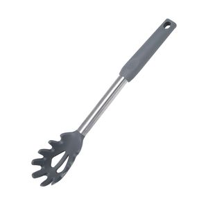 Colher de Silicone Espaguete 33,5cm Cinza - Meridional