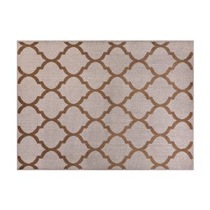 Tapete Classic Suprema 50x80cm Bege - Têxtil J. Serrano