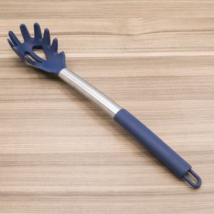 Colher de Silicone Espaguete 33,5cm Azul - Meridional