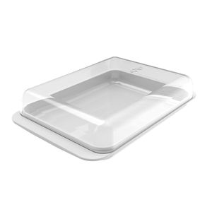 Porta Frios Retangular Break 19cm Branco - Martiplast