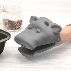 Pegador de Panela Vaquinha Cinza - Silicook