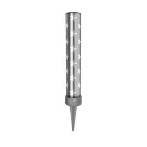 Vela de Aniversário Vulcão Prata - Silver Plastic