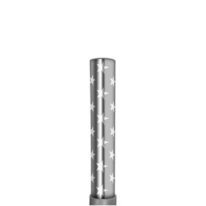 Vela de Aniversário Vulcão Prata - Silver Plastic