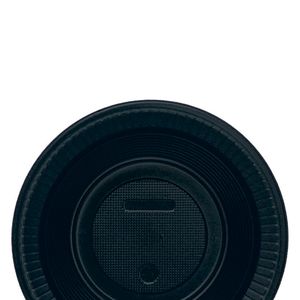 Prato Fundo Descartável 15cm com 10 Unidades Preto - Bello Festas