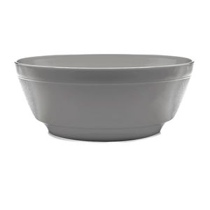 Saladeira de Plástico Luna 20cm Chumbo - Martiplast