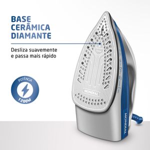 Ferro de Passar a Vapor Fvn-01 Azul - Mondial