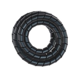 Organizador de Cabos 1,5mx6mm Preto - Sforplast