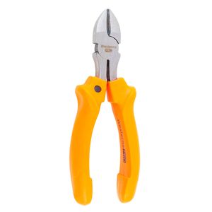 Alicate de Corte Diagonal 15cm Laranja - Western