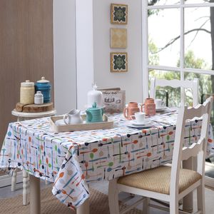 Toalha de Mesa Retangular 1,60x2,70m Kitchen Talher - Branyl