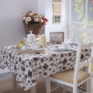 Toalha de Mesa Retangular 1,60x2,70m Kitchen Café - Branyl