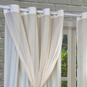 Cortina Lava Fácil Blackout Duo 2,8x1,6m Bege - Comoditá