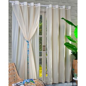 Cortina Lava Fácil Blackout Duo 2,8x2,3m Bege - Comoditá