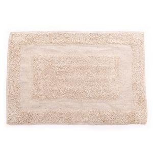 Tapete para Banheiro Retangular 40x60cm Ivory - Comoditá