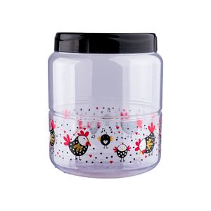 Porta Mantimentos Paris 1,25l Galinhas - Tiba