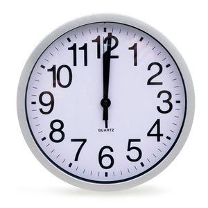 Relógio de Parede 25cm Branco - Sottile