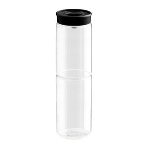 Pote Organiza Multidosador 730mL com Tampa Preta - Tiba