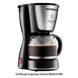 Cafeteira Elétrica Dolce Arome 18 Xícaras Black - Mondial