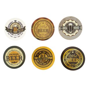 Conjunto de Porta Copos 6 Peças Cerveja - Salute