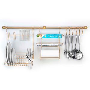 Suporte para Cozinha Cook Home Dourado - Arthi