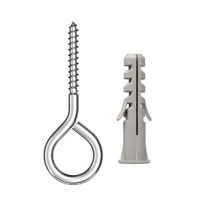 Pitão 6 com Bucha Aba 6mm 5 Peças - Sforplast