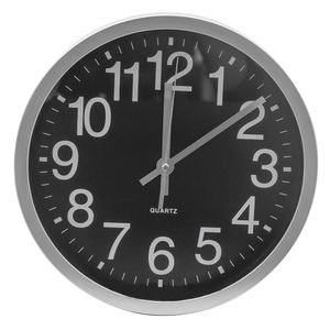 Relógio de Parede 25cm Preto - Sottile