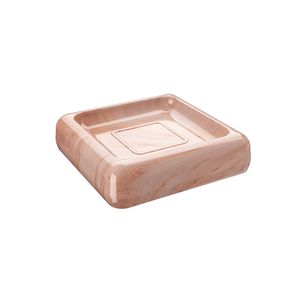 Saboneteira Cube Marmorizado Rosa - Coza