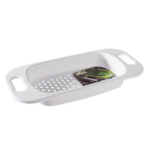 Escorredor de Alimentos Basic 42,2cm Branco - Coza