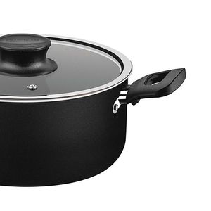 Panela Caçarola Tramontina Antiaderente Formia Preta 20cm