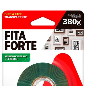 Fita Dupla Face 9mmx2m Transparente - Adere