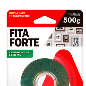 Fita Dupla Face 12mmx2m Transparente - Adere